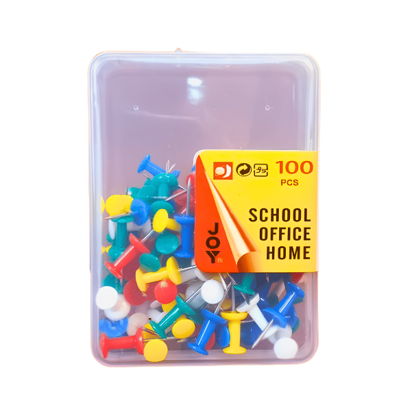 Joy Plastic Head Push Pin | Piece