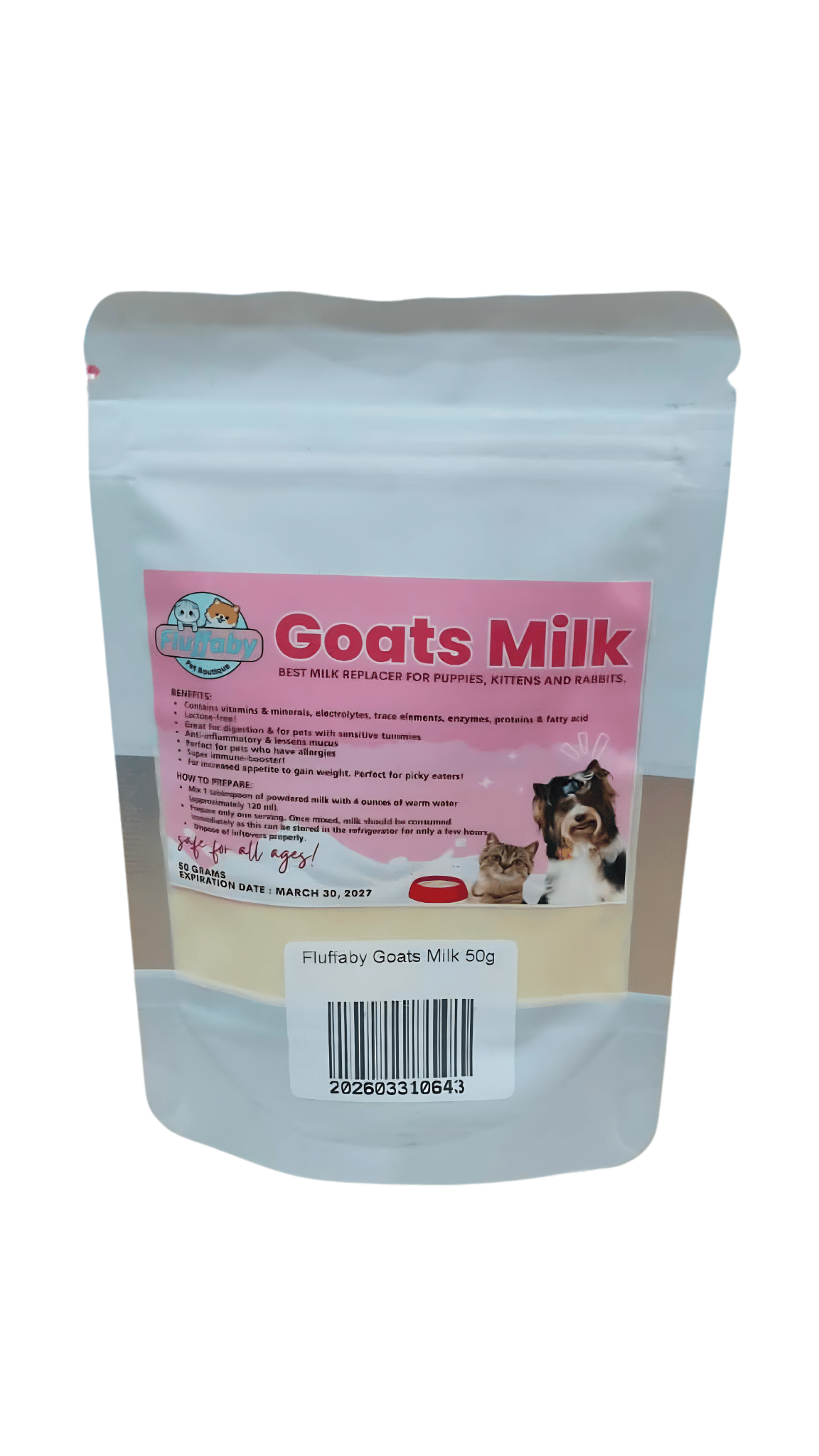 Fluffaby Goats Milk