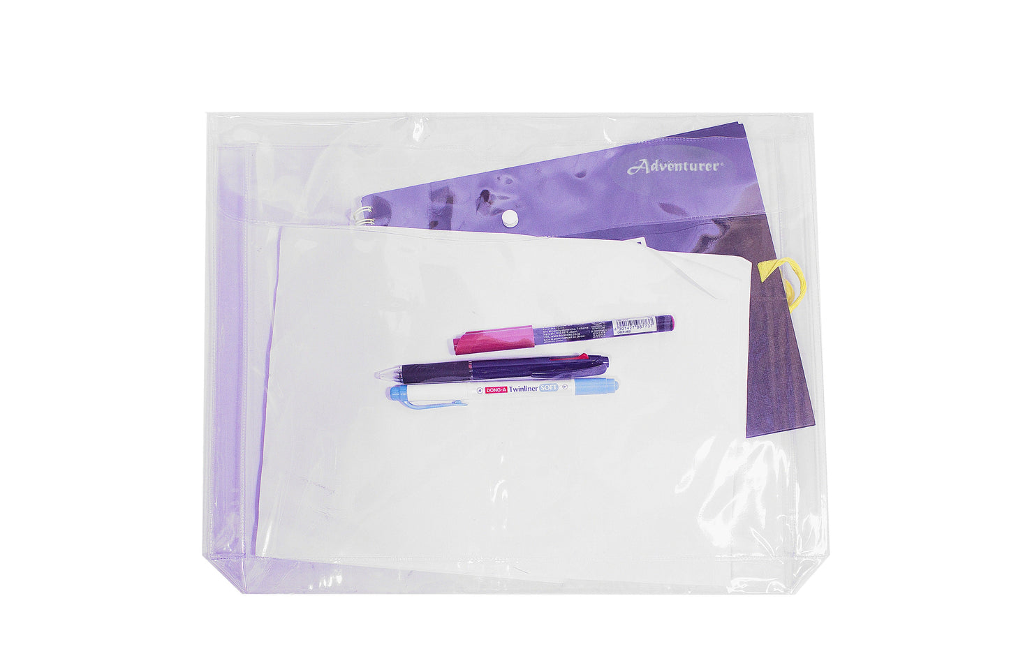 Adventurer Expanding Plastic Envelope E201L Long (100pcs)