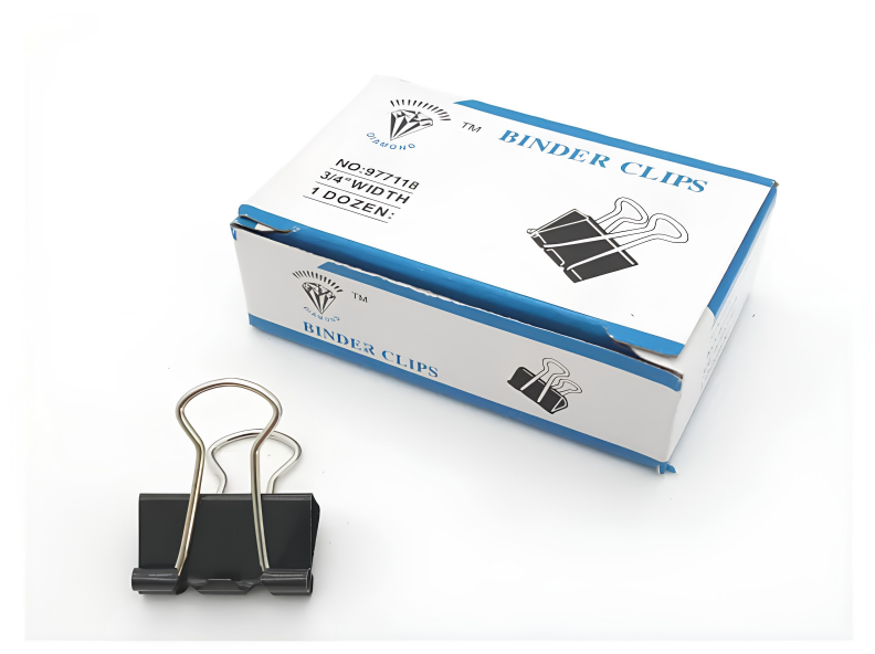 Diamond Binder Clip 3/4in | 12s