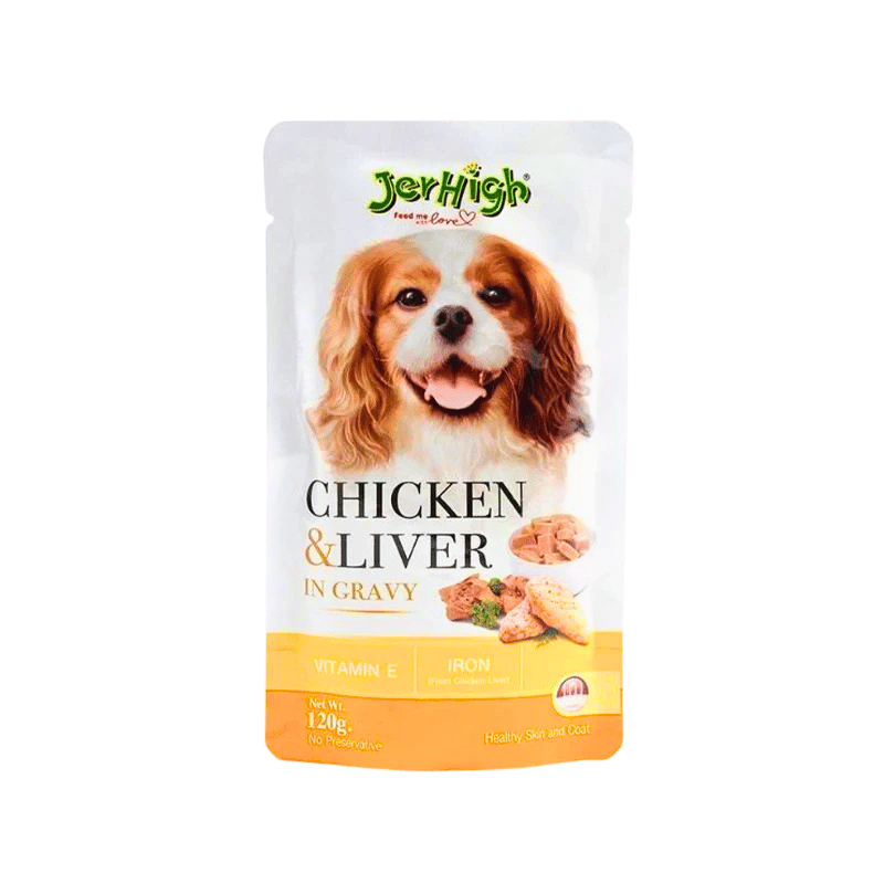 Jerhigh Chicken Chunks in Gravy 120g