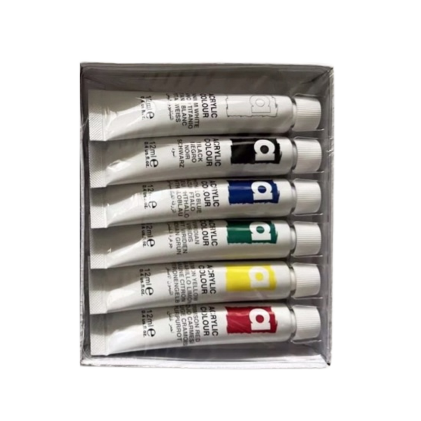 Art Rangers Acrylic Colour 6colors 12ml