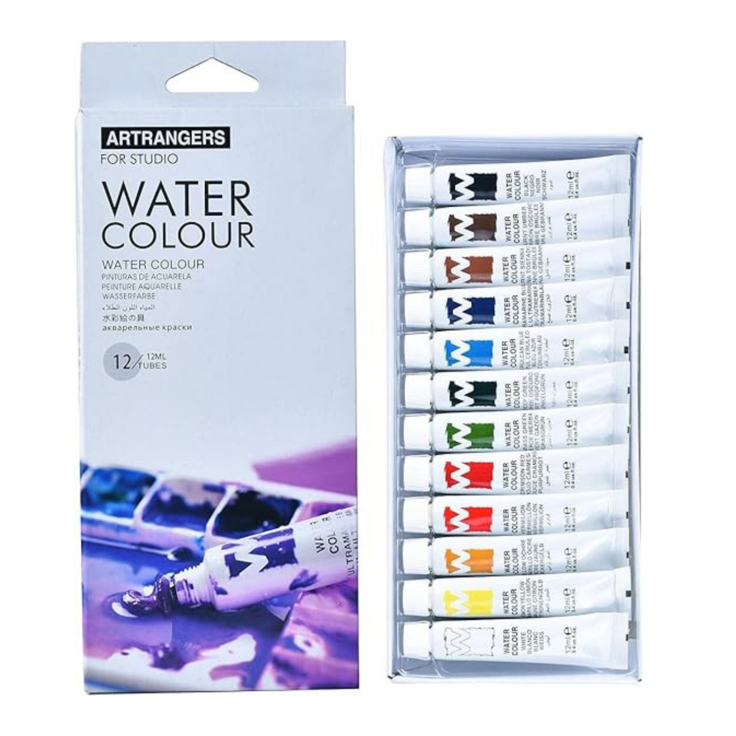 Art Rangers Water Colour 12colors 12ml