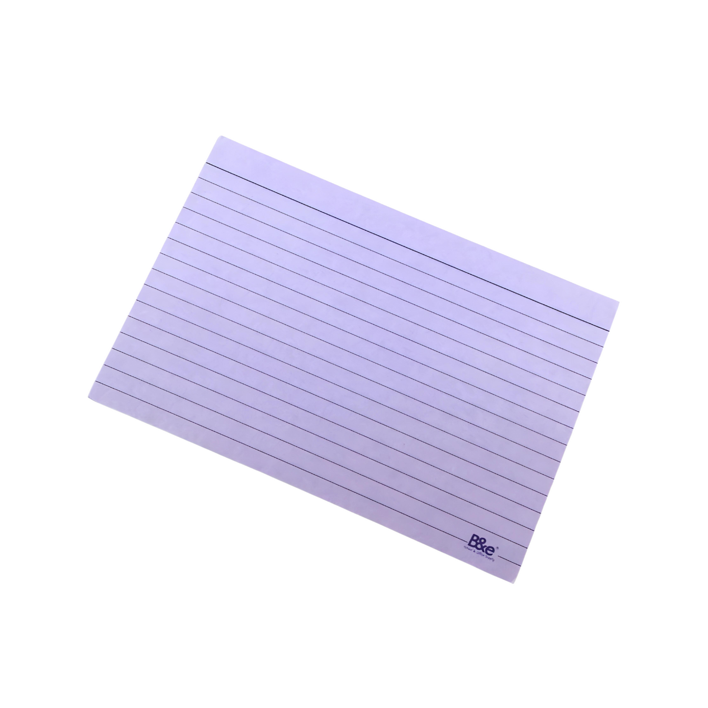 B&E Index Card 120gsm 3x5in 100pcs Violet