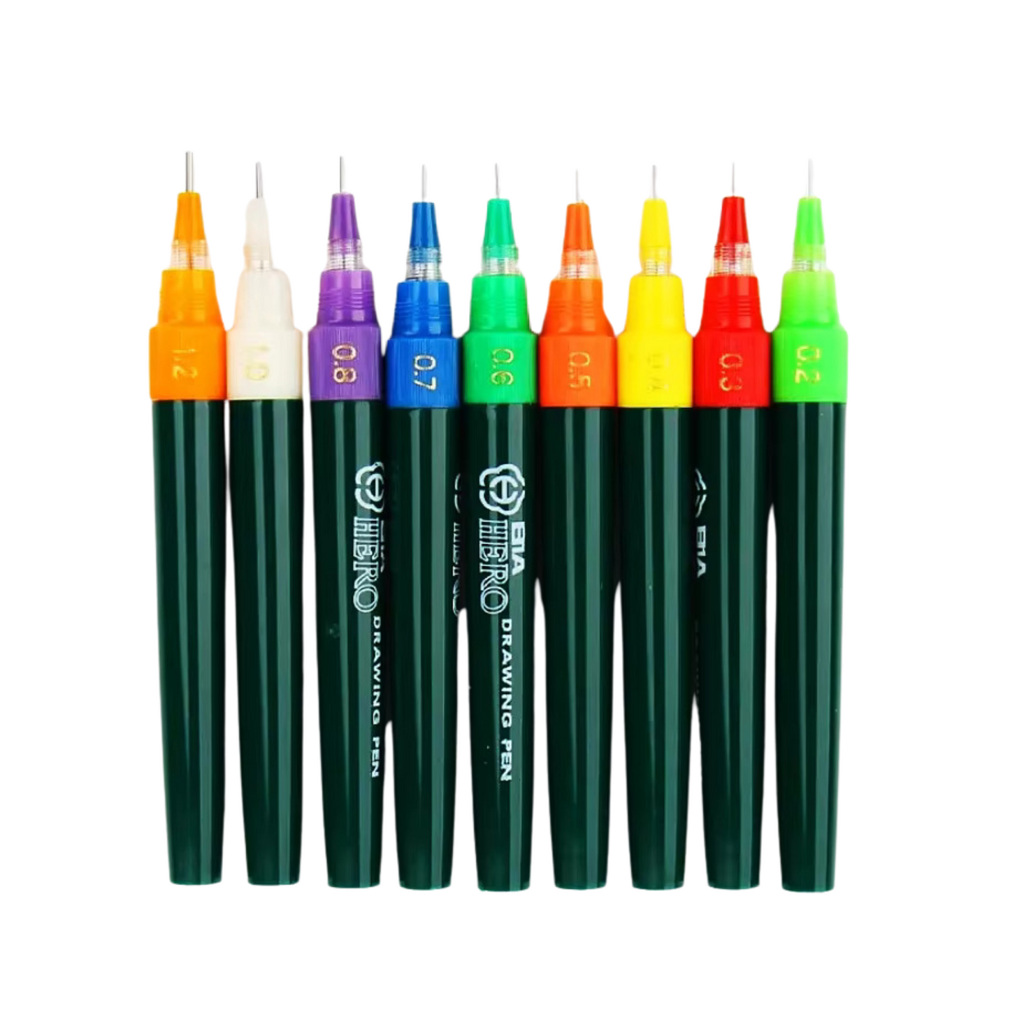 Hero 81A System Drawing Pen Set w/ Case