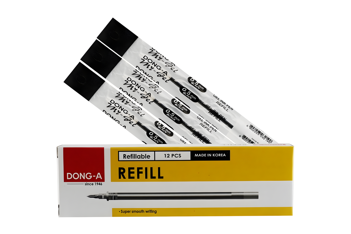 Dong-A My Gel Ink Refill 0.5mm | 12pcs