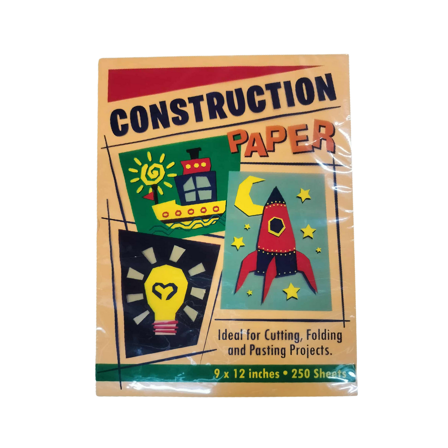 Assorted Construction Paper 250 Sheets