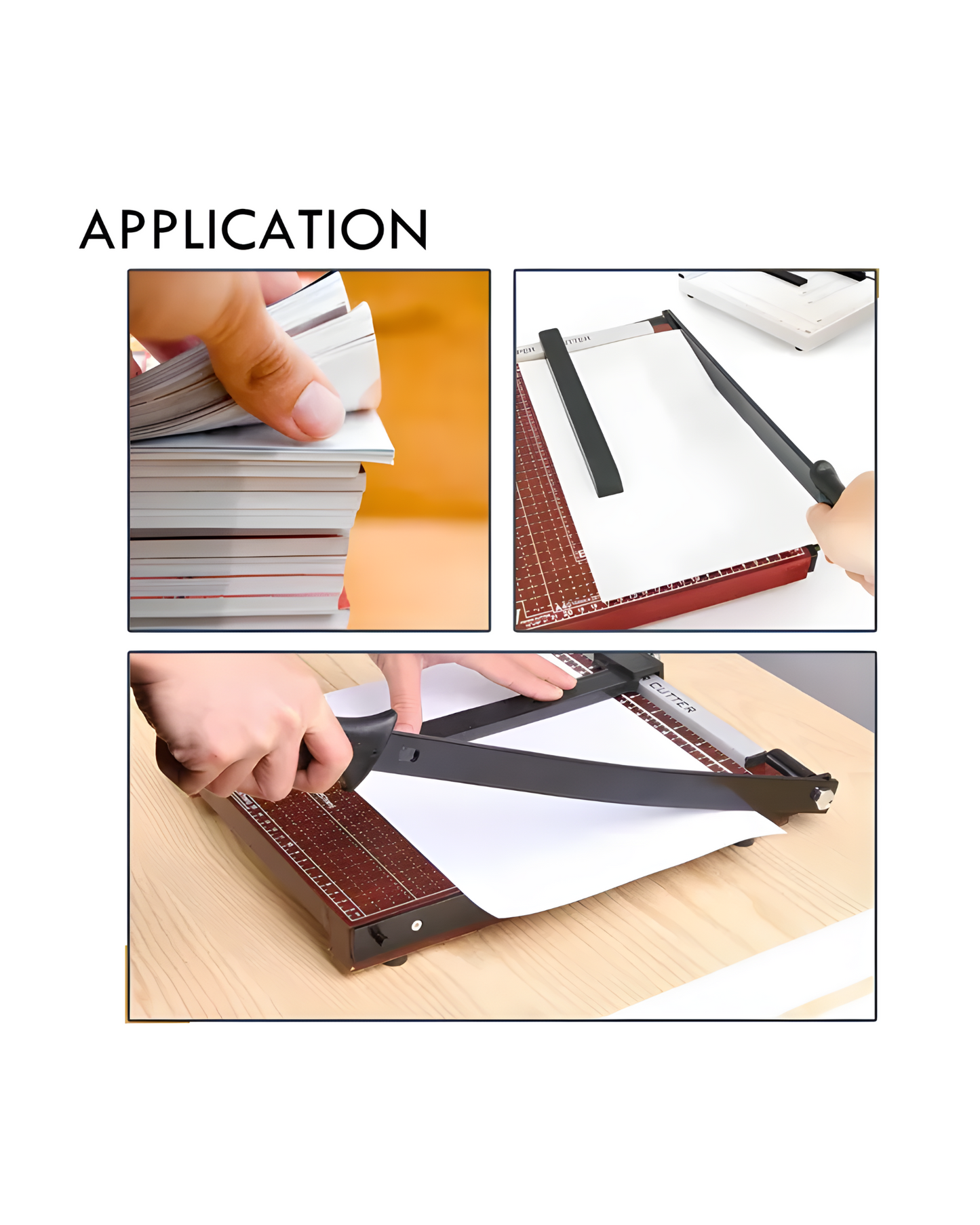 Paper Cutter Wood