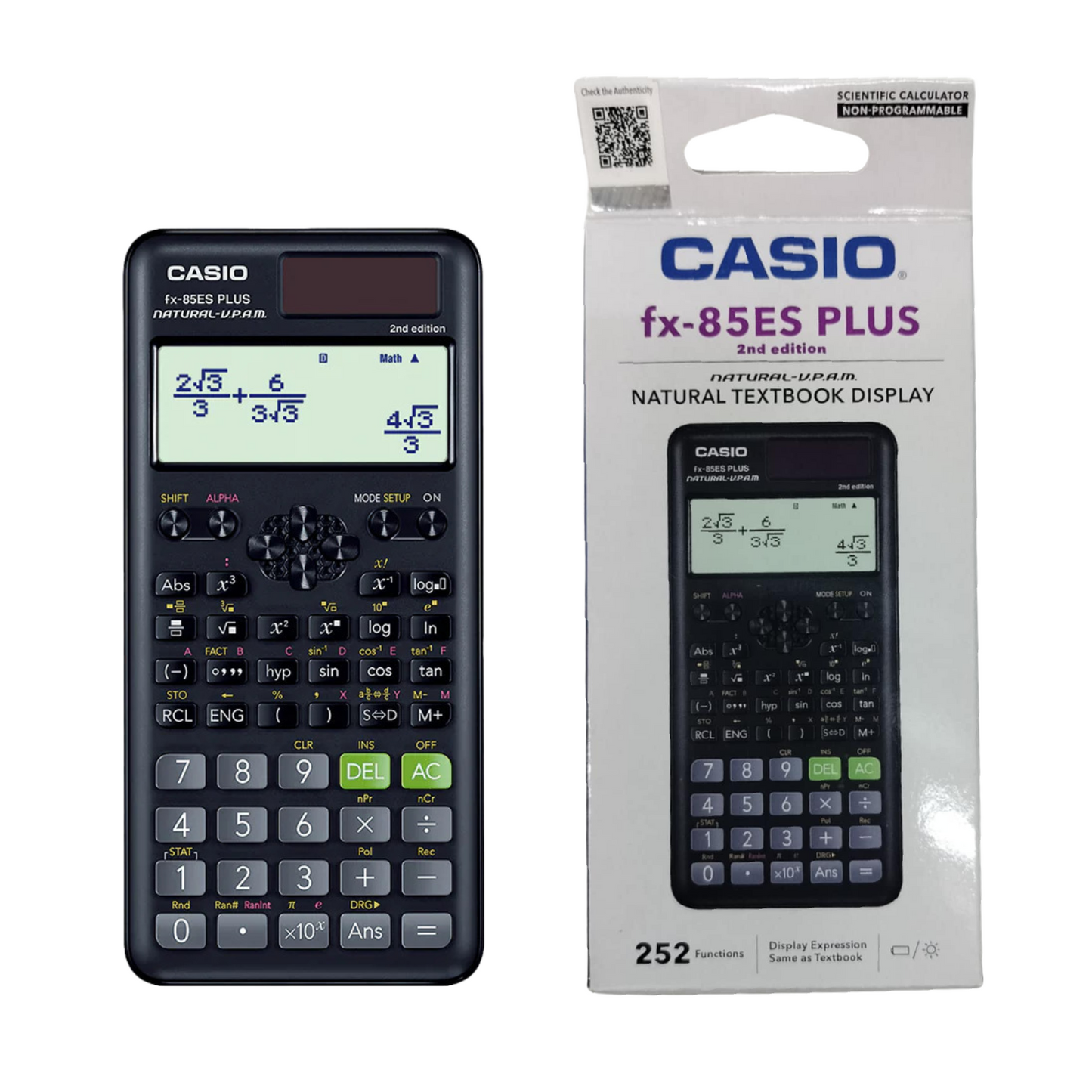 Casio Scientific Calculator FX-85ES Plus 2nd Edition