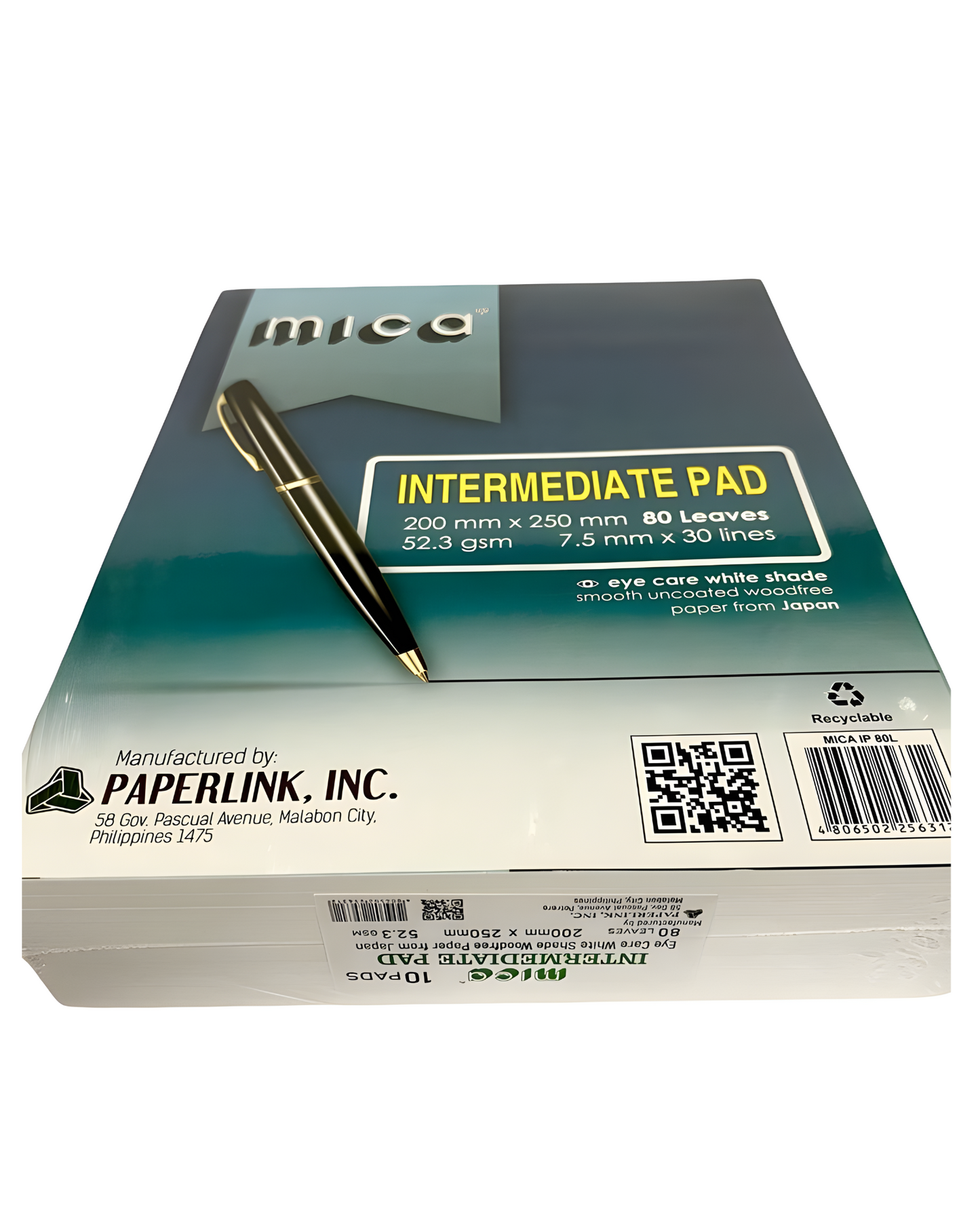 Intermediate Pad Paper