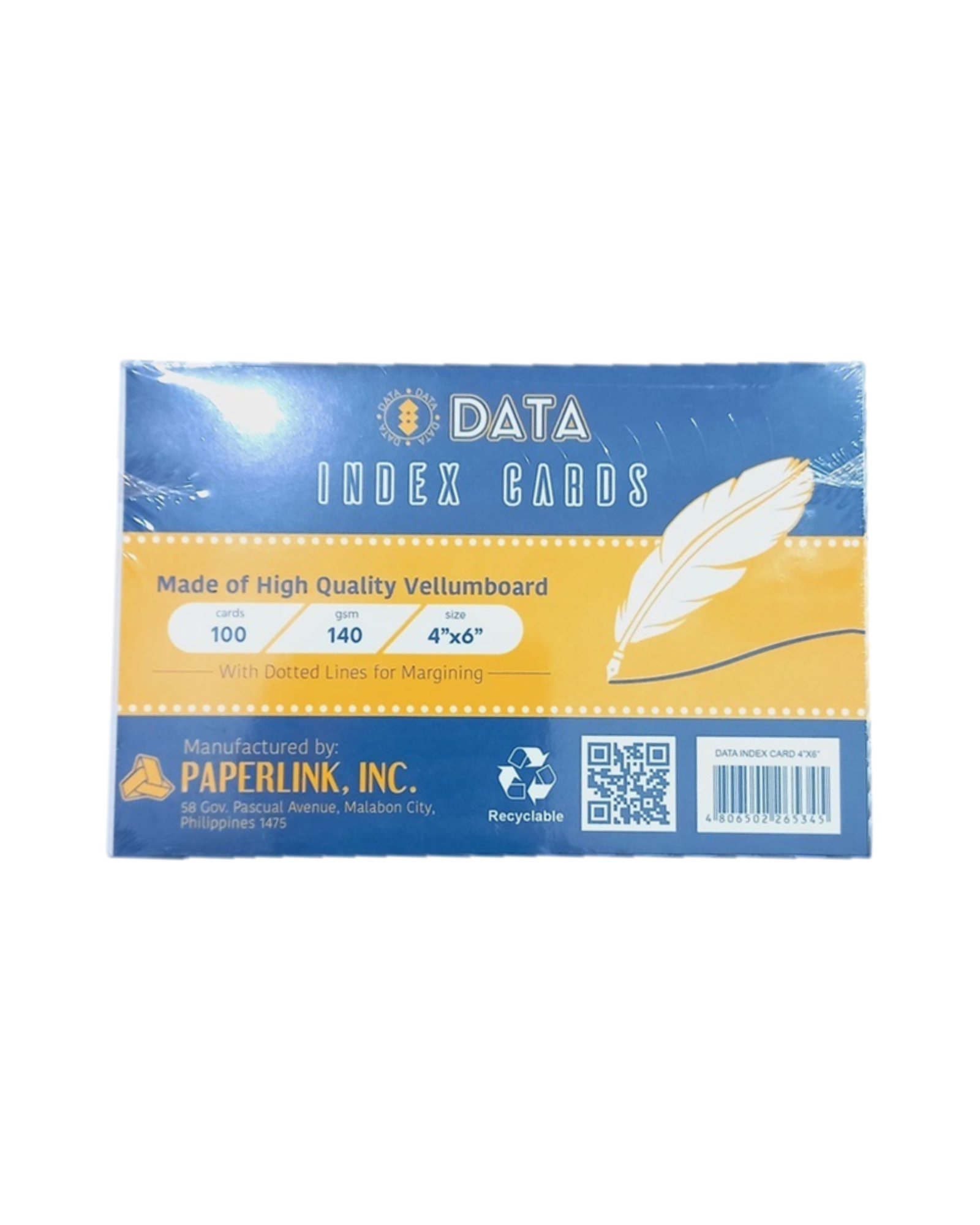 Data Index Card