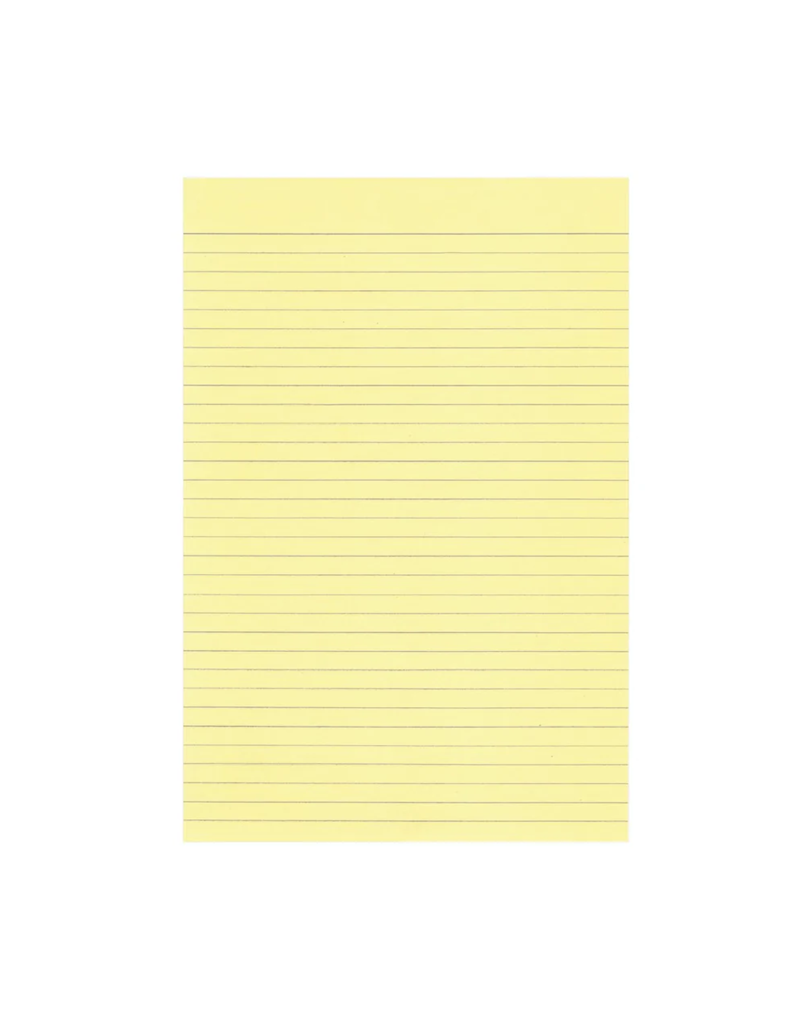 Yellow Pad Paper Long