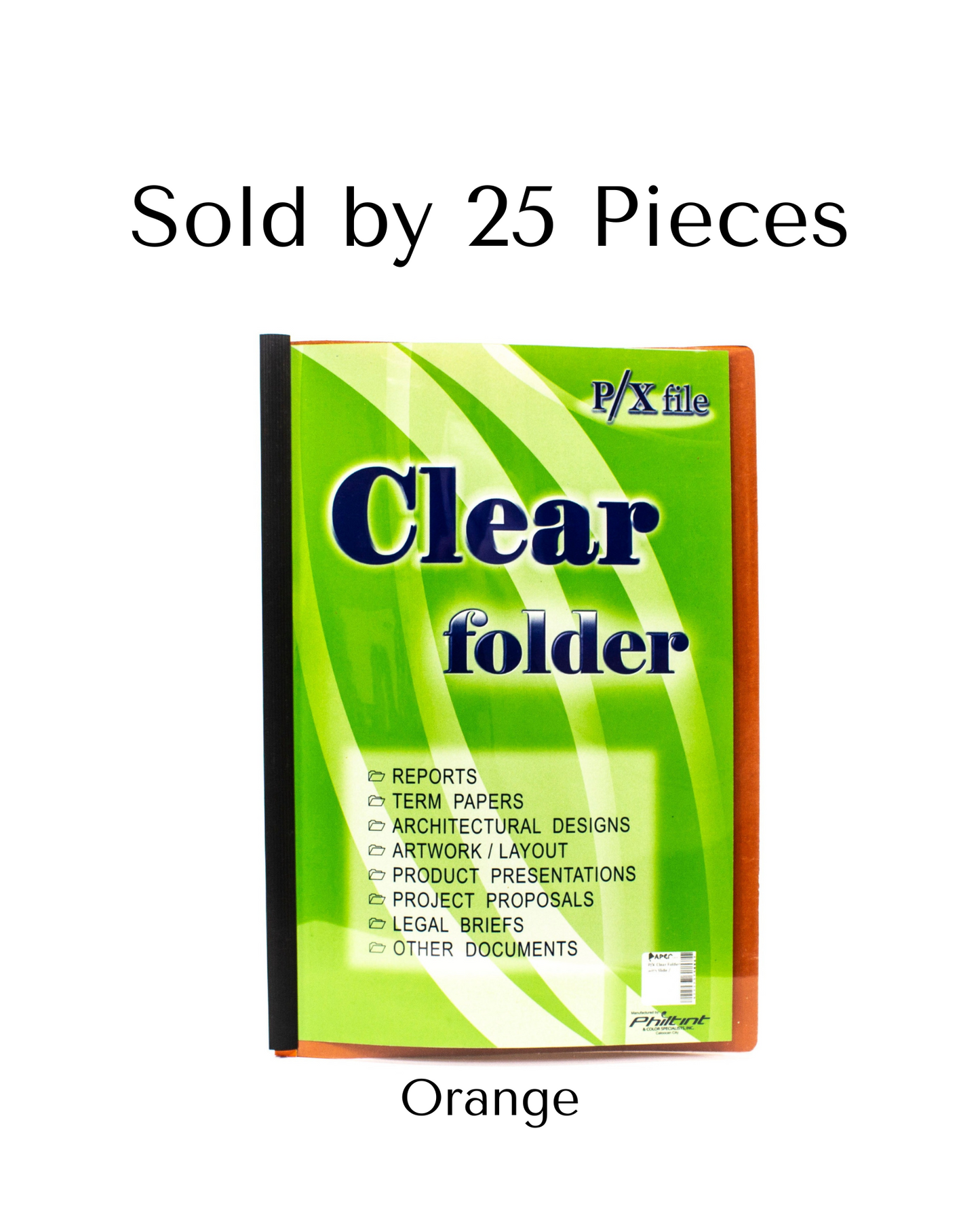 Clear Folder Long