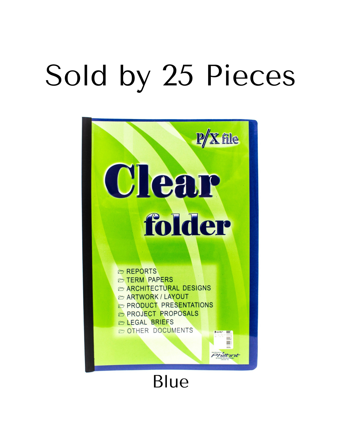 Clear Folder Long