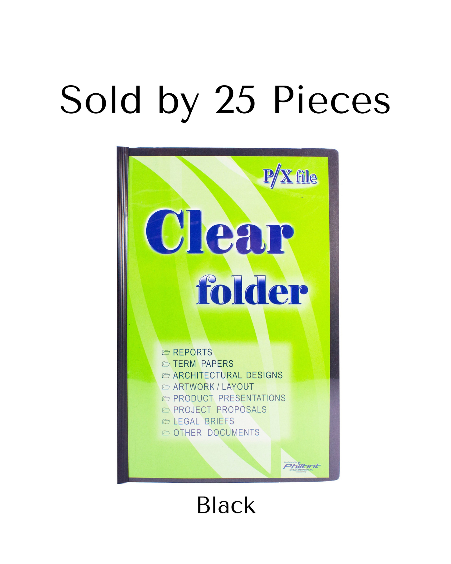 Clear Folder Long