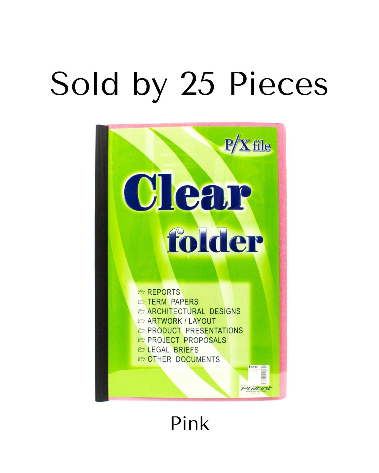 Clear Folder Long