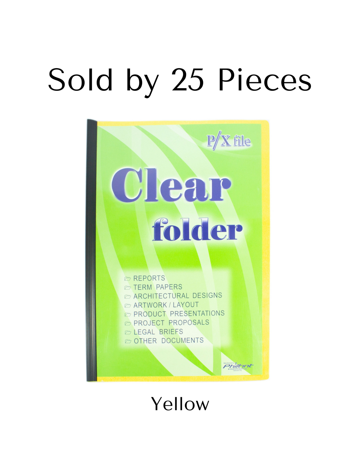 Clear Folder Long