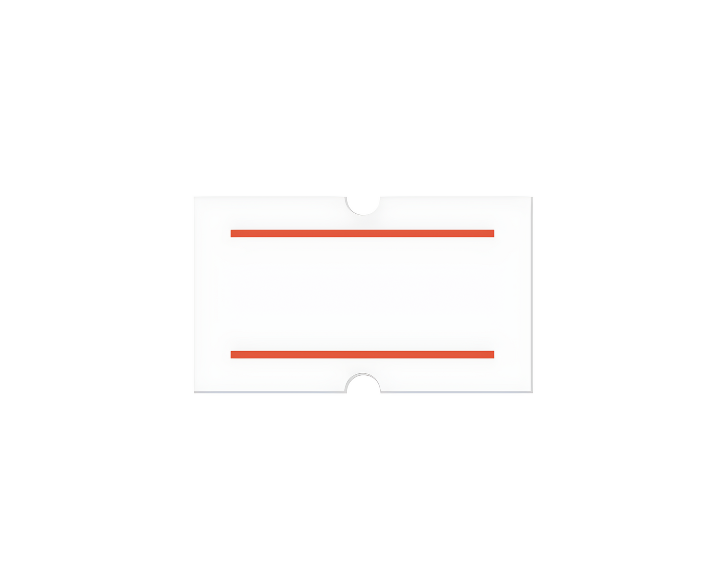 Lined Price Tag Label Sticker