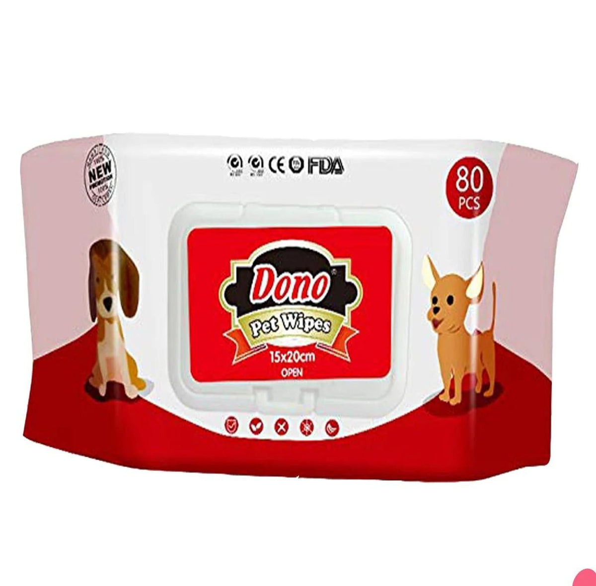 Dono Pet Wipes 80pcs