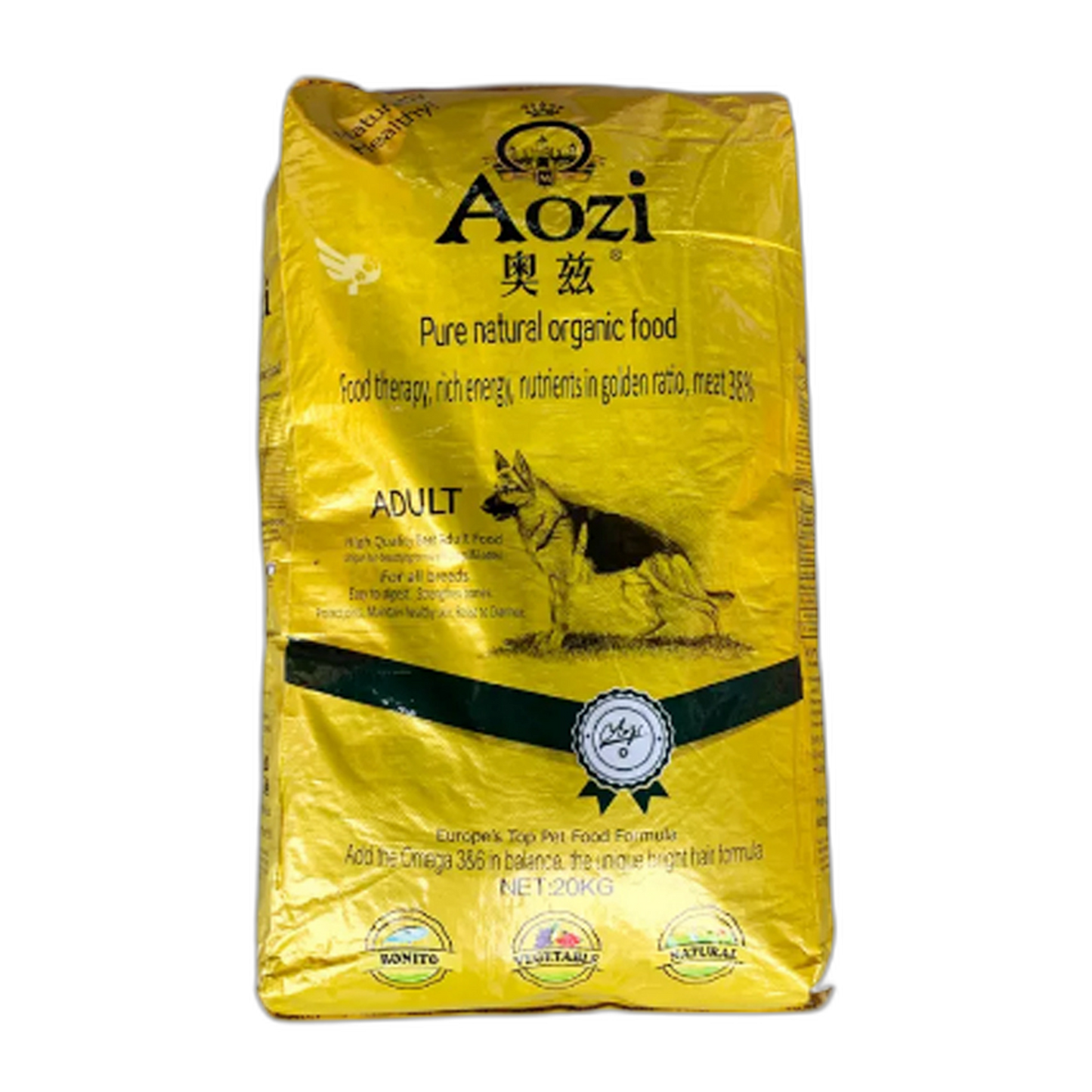 Aozi Adult Beef Organic Dog Food