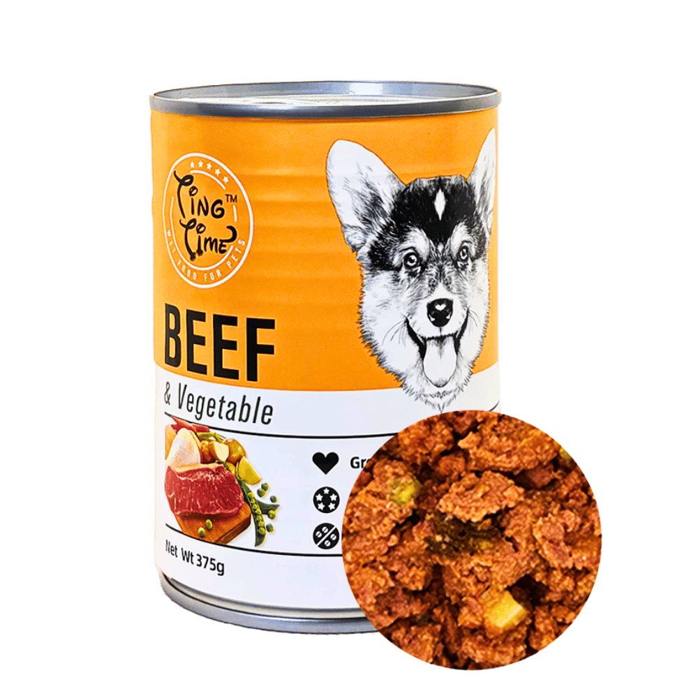 Cing Time Can Dog Food 375g