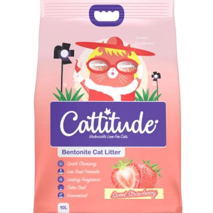 Cattitude Strawberry 10L