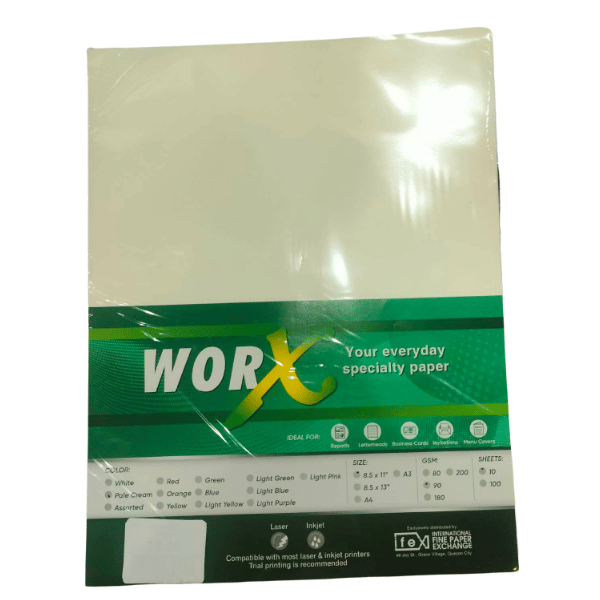 Worx Special Paper 90gsm | 10sheets