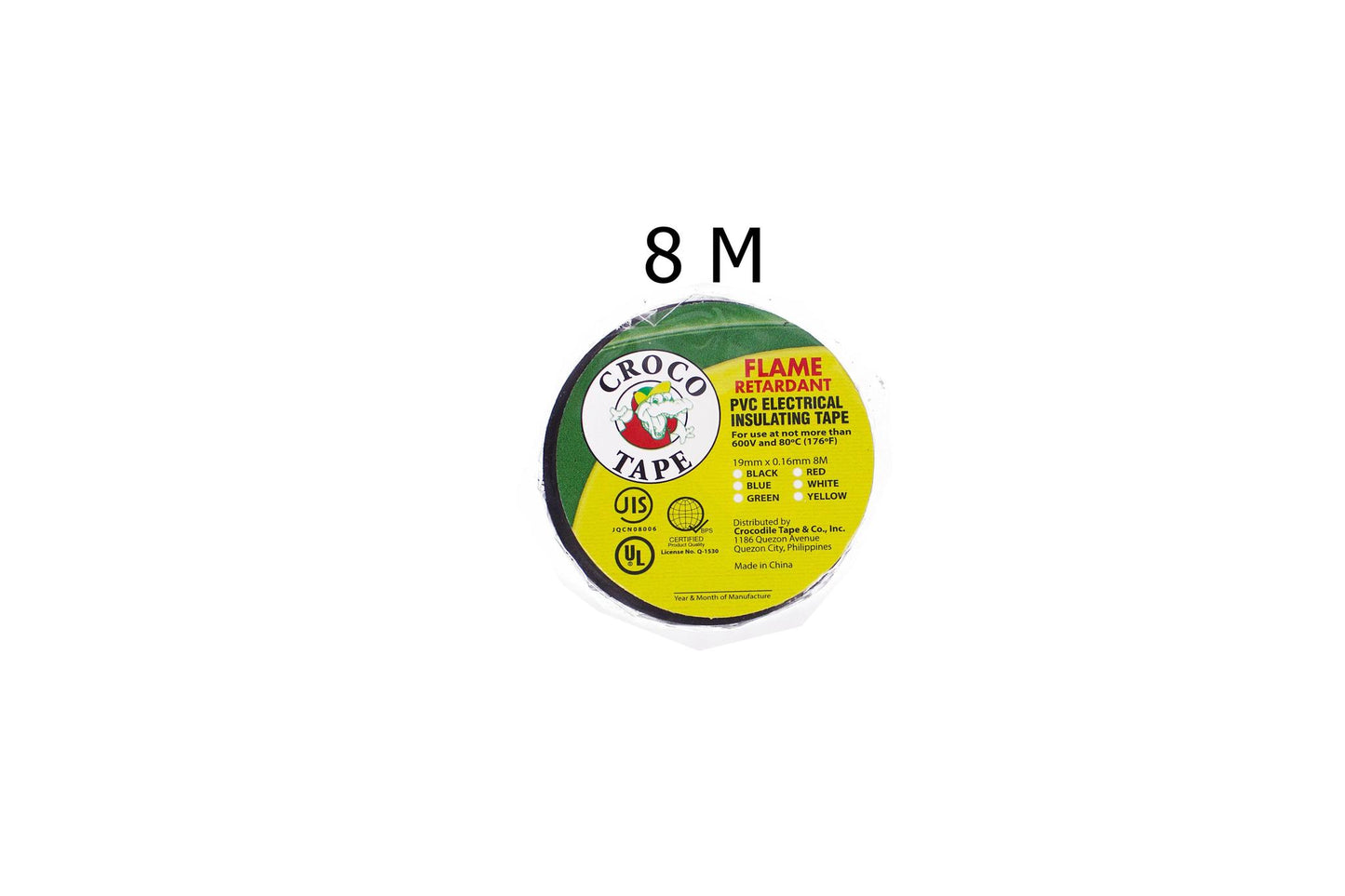 Croco Electrical Tape Black | Per Piece