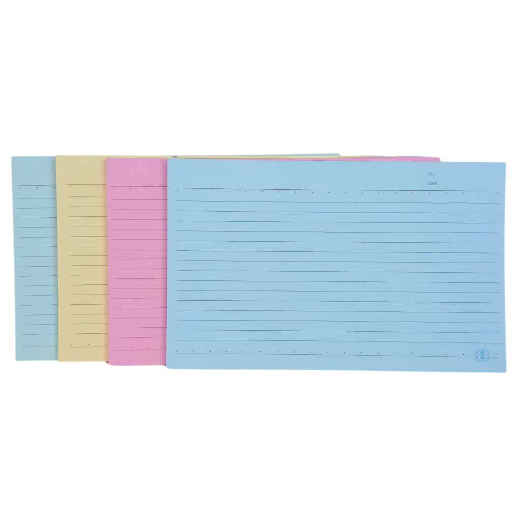 B&E Index Card 5x8 20pcs (Random Color) | Per Pack