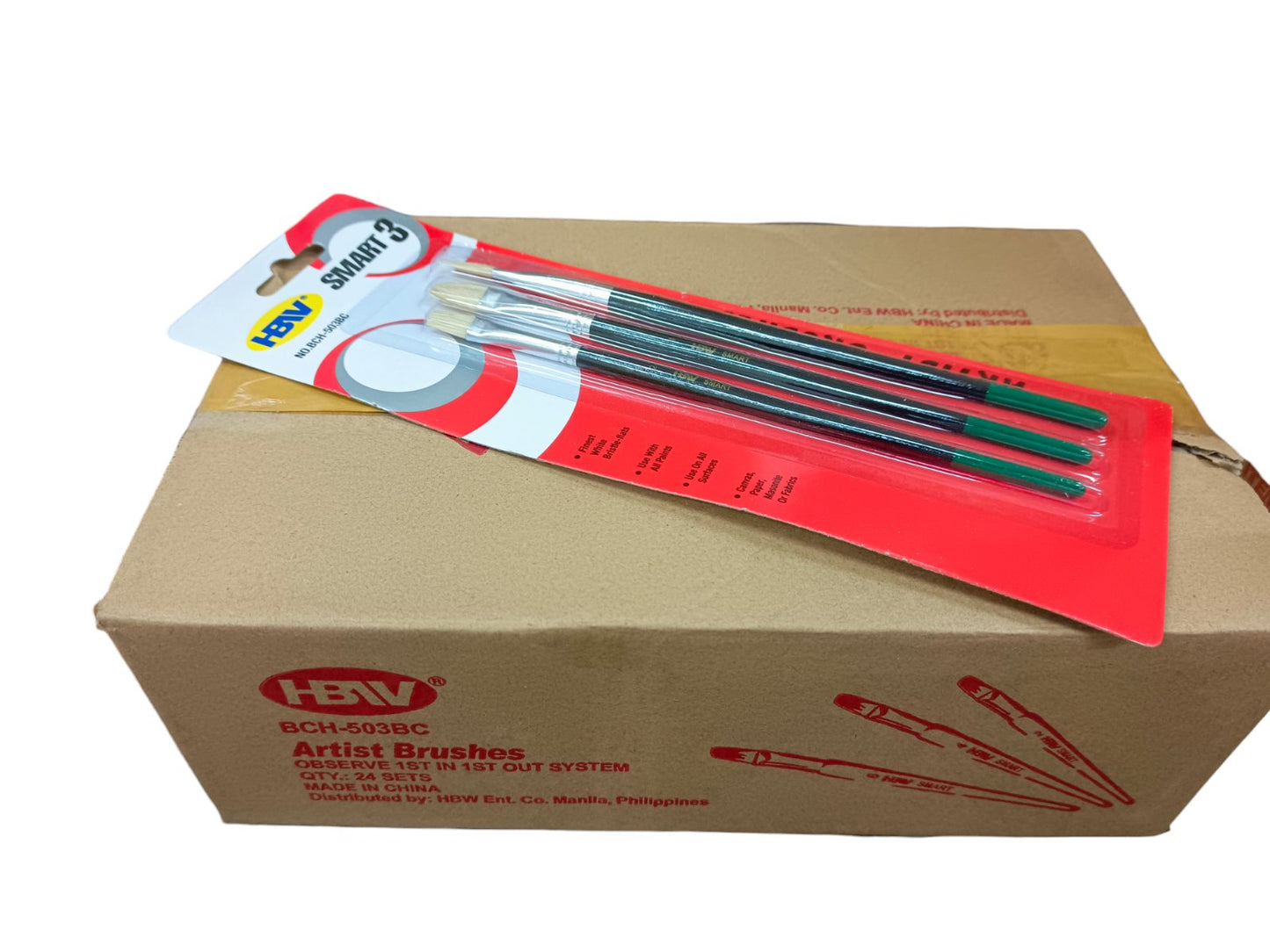 HBW Artist Paint Brush BCH-503BC 24sets
