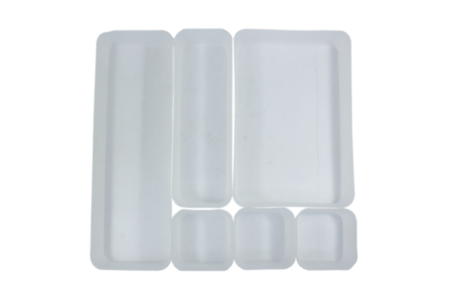 Drawer Storage Box Set 6's Clear | Sold by 5s