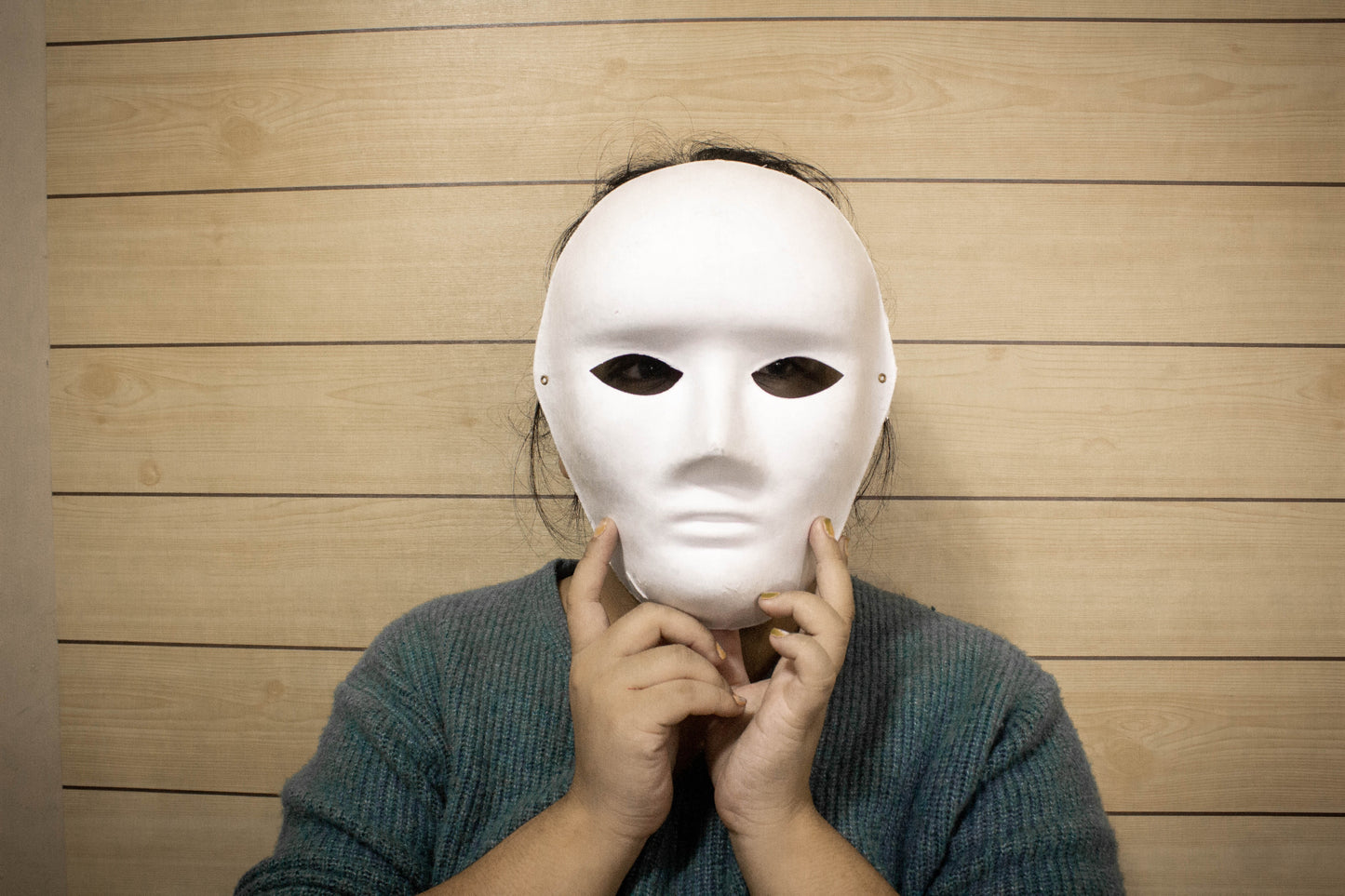 Plain Paper Mache Mask