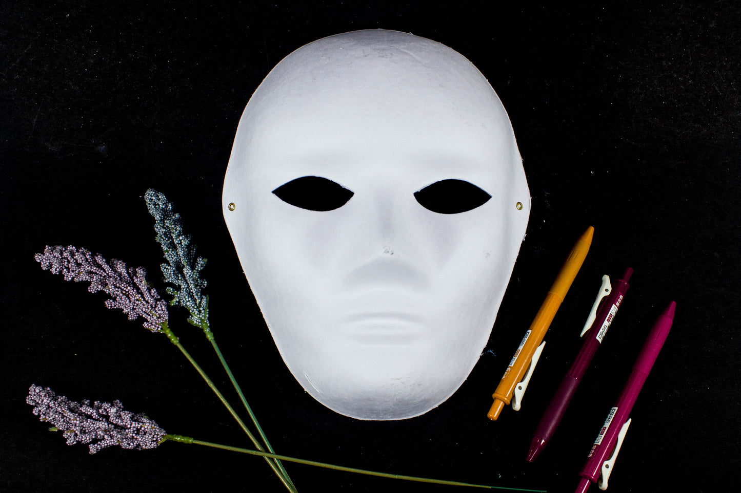 Plain Paper Mache Mask