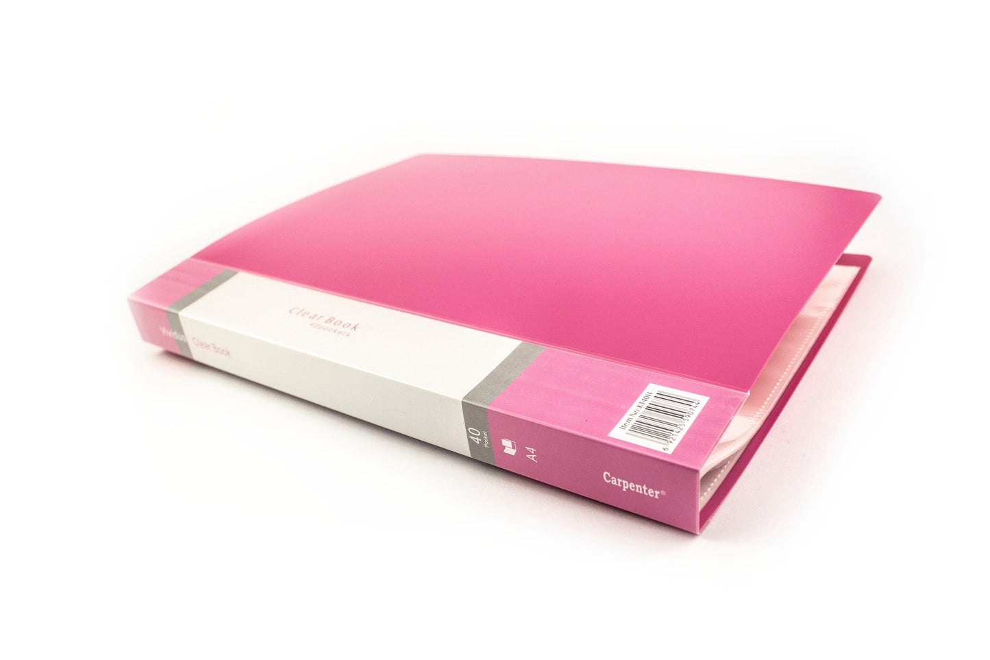 clear book