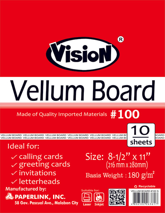Vellum Board Paper