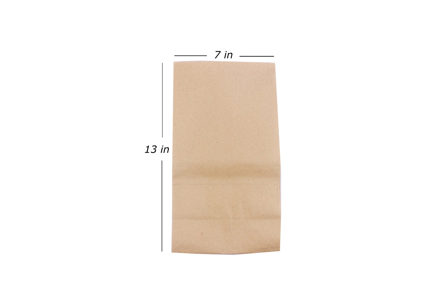 Expanding Brown Paper Bag 100's