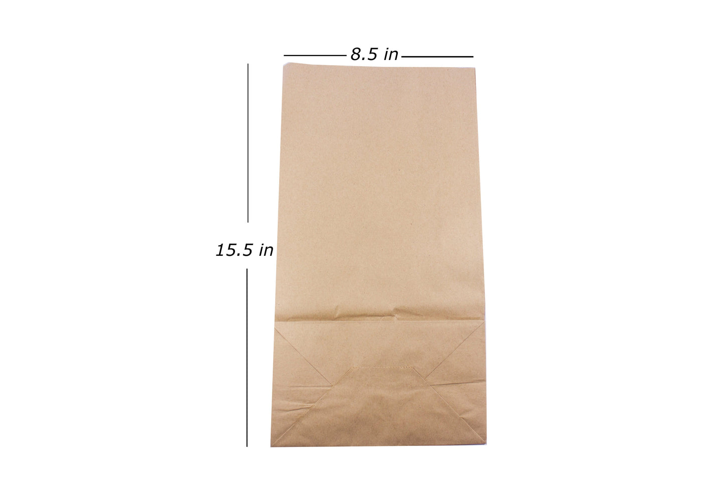Expanding Brown Paper Bag 100's