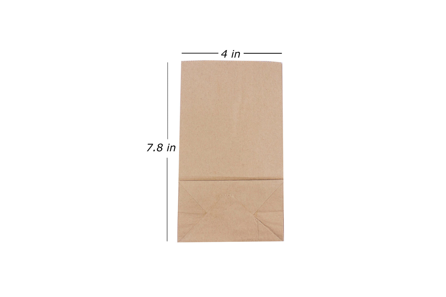 Expanding Brown Paper Bag 100's