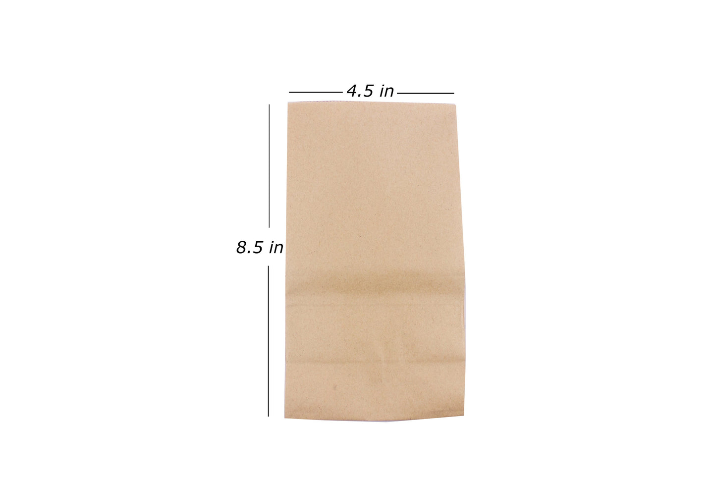 Expanding Brown Paper Bag 100's