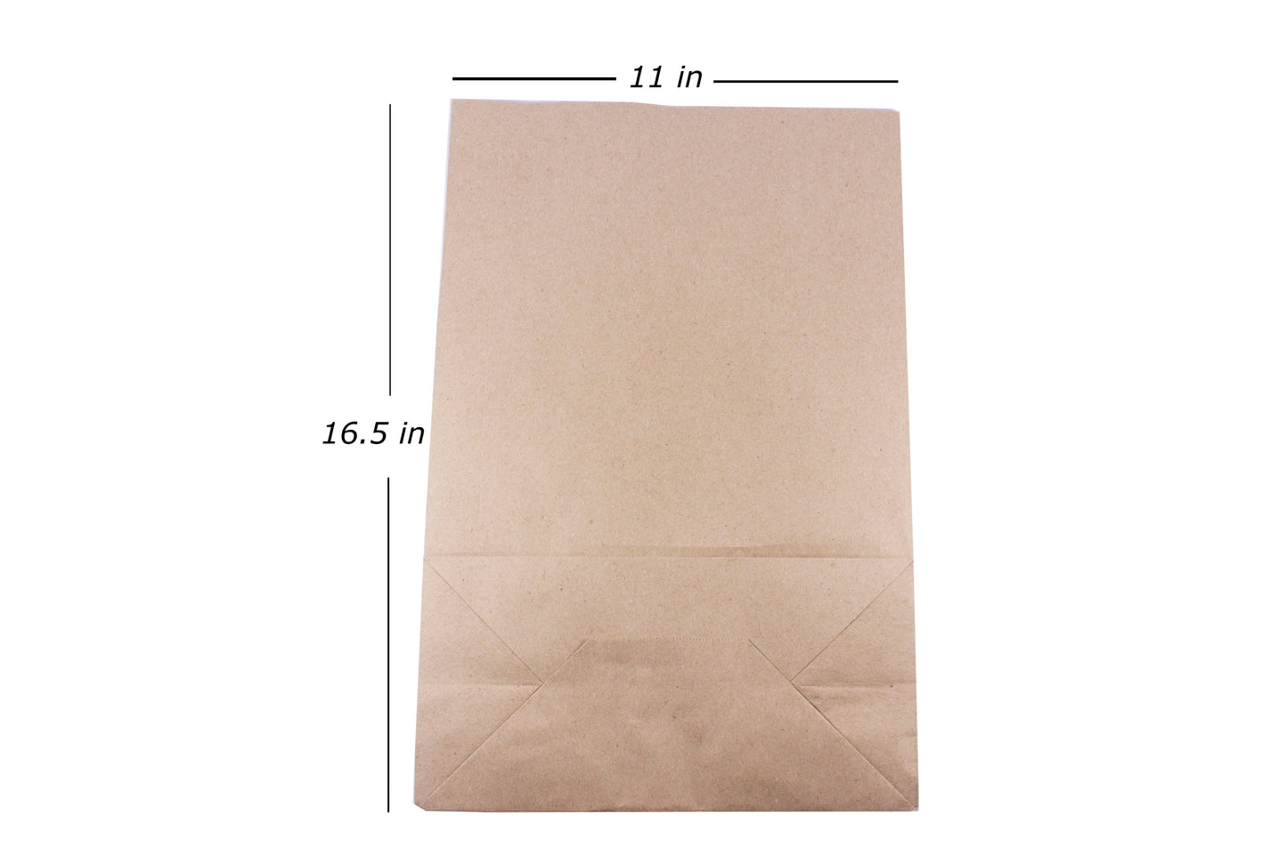 Expanding Brown Paper Bag 100's