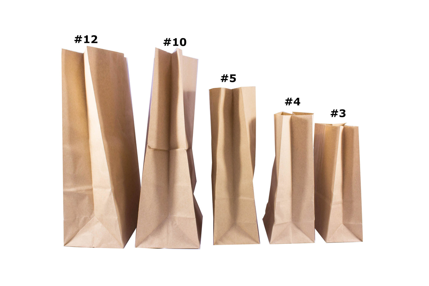 Expanding Brown Paper Bag 100's