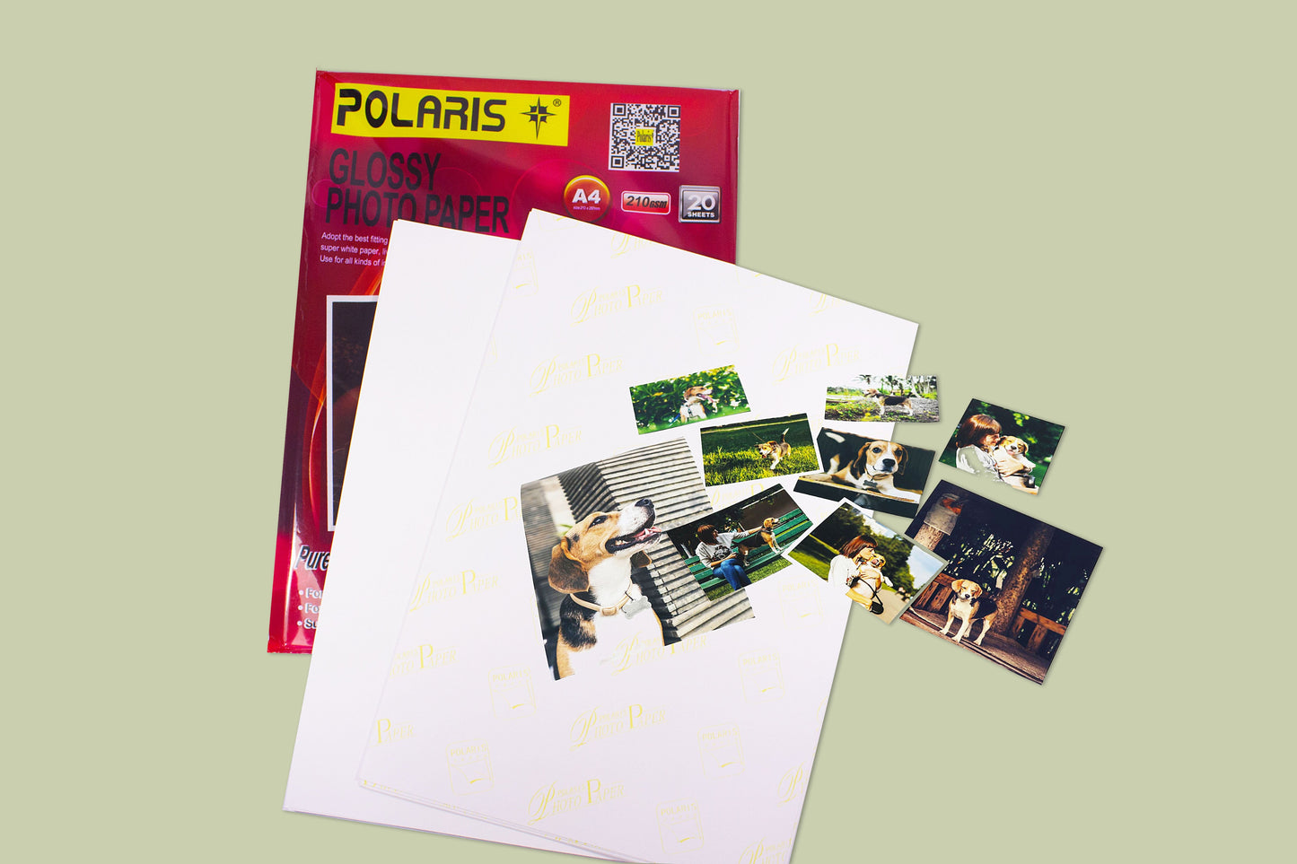 Polaris Glossy Photo Paper 210GSM / A4