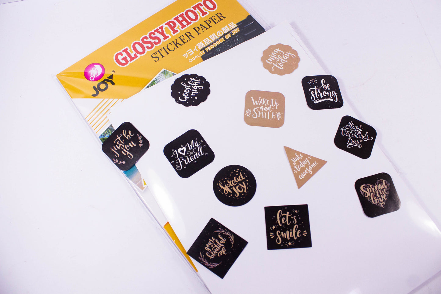 Glossy Sticker Photopaper