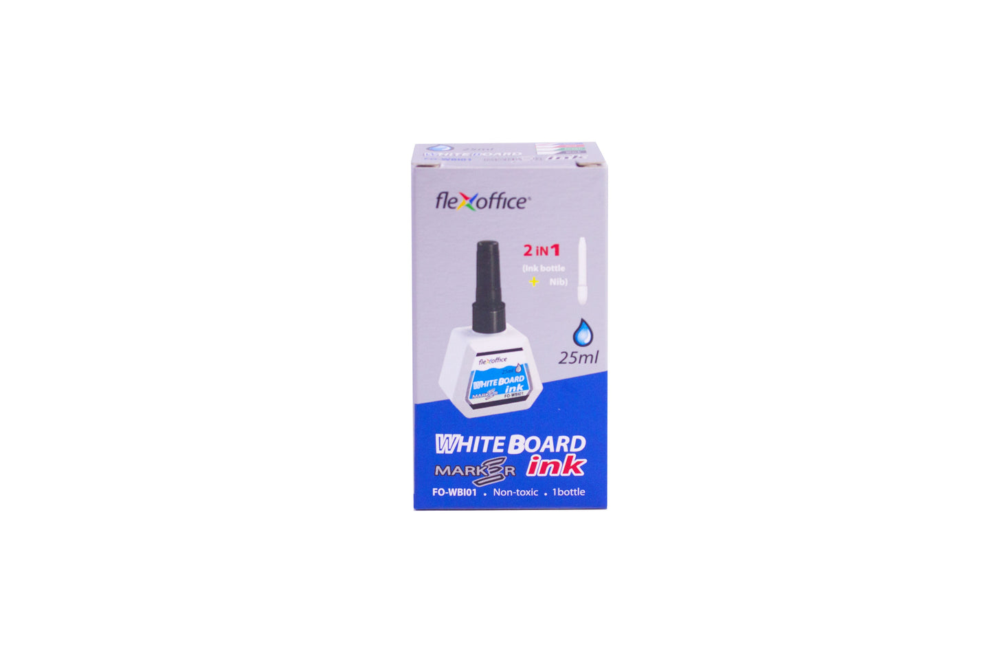 FlexOffice FO-WBI01 Whiteboard Ink Refill 25ml | Sold by 12s