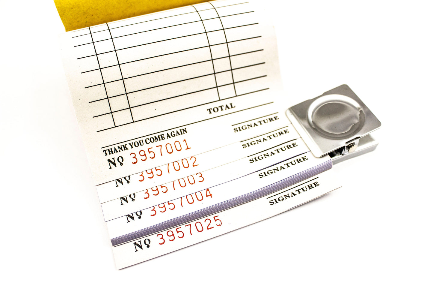 Receipt Pad