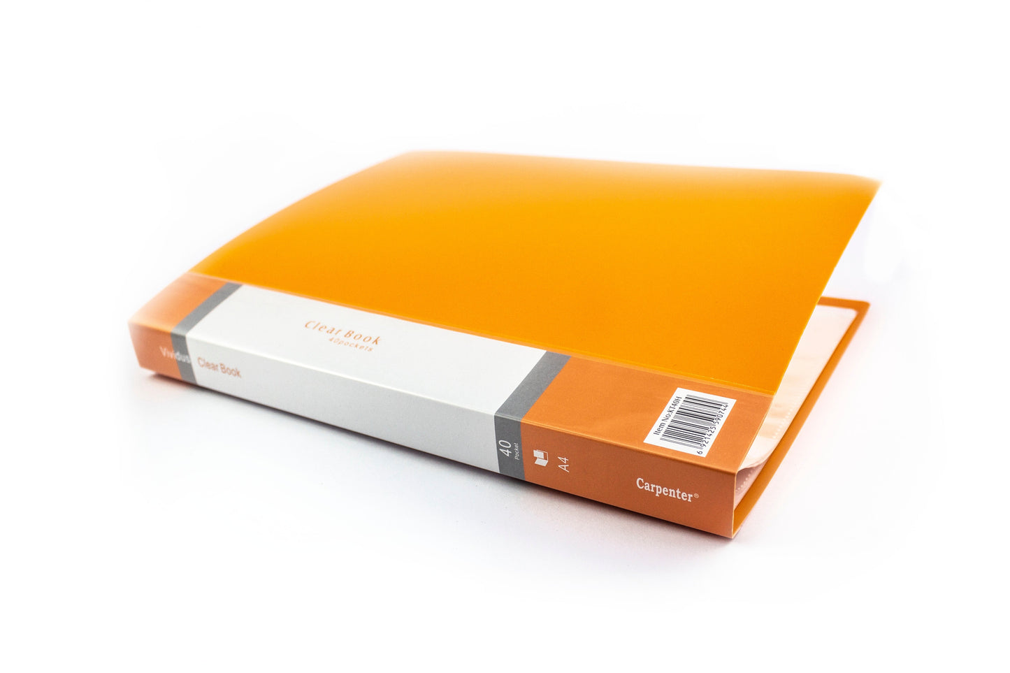 clear book