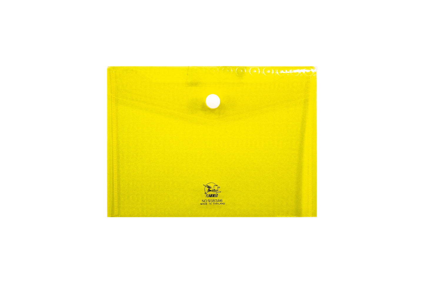 Plastic Button Envelope