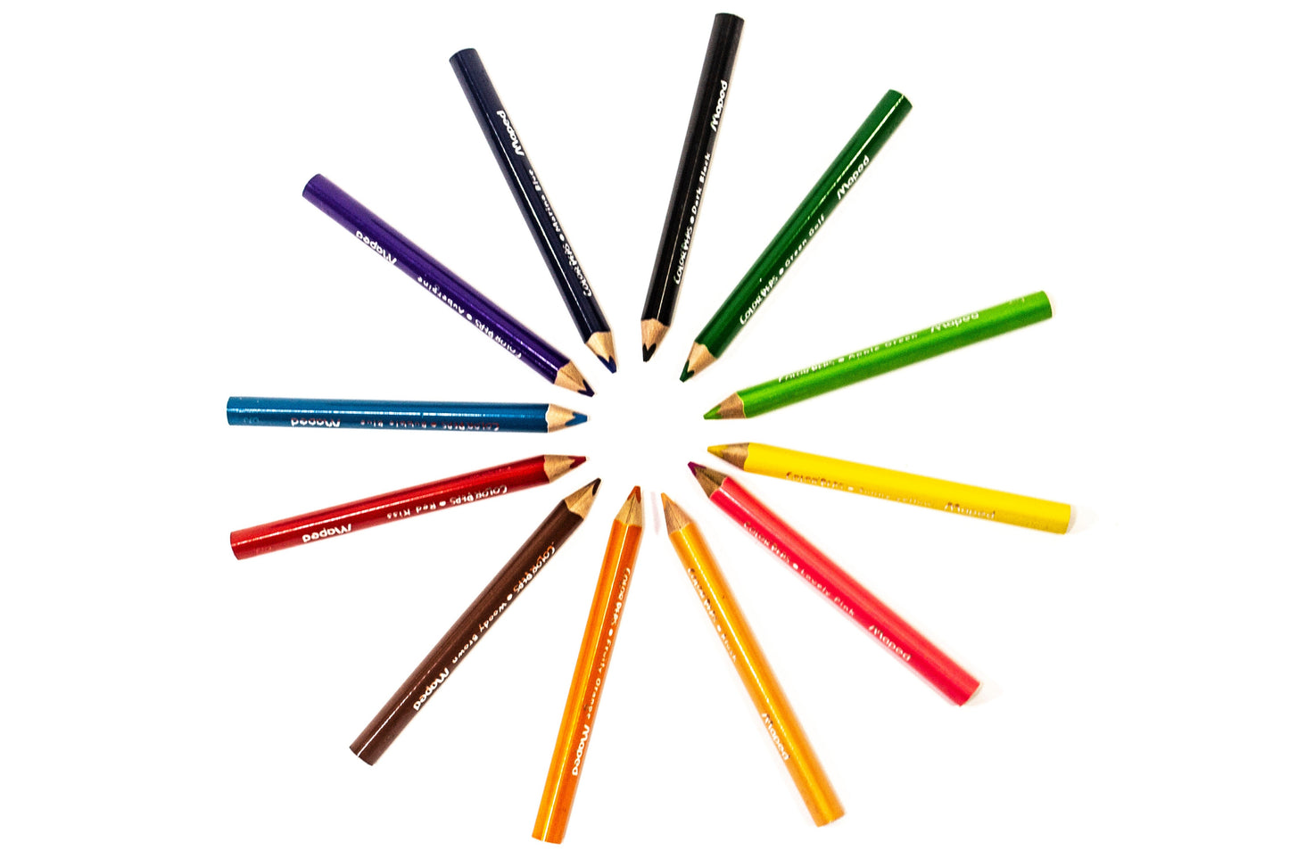 Maped Color'Peps Coloring Pencil 12C Mini 862812 | Sold by 5s