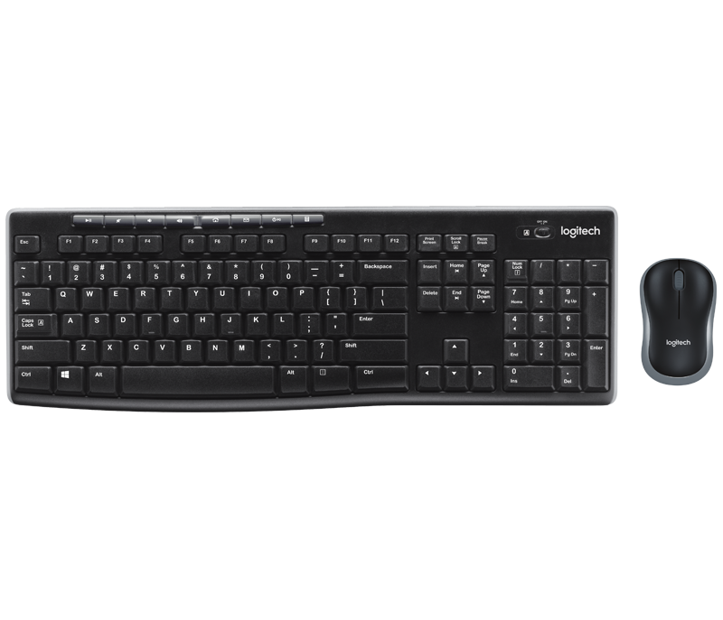 Keyboard Logitech MK270R WLESS Combo