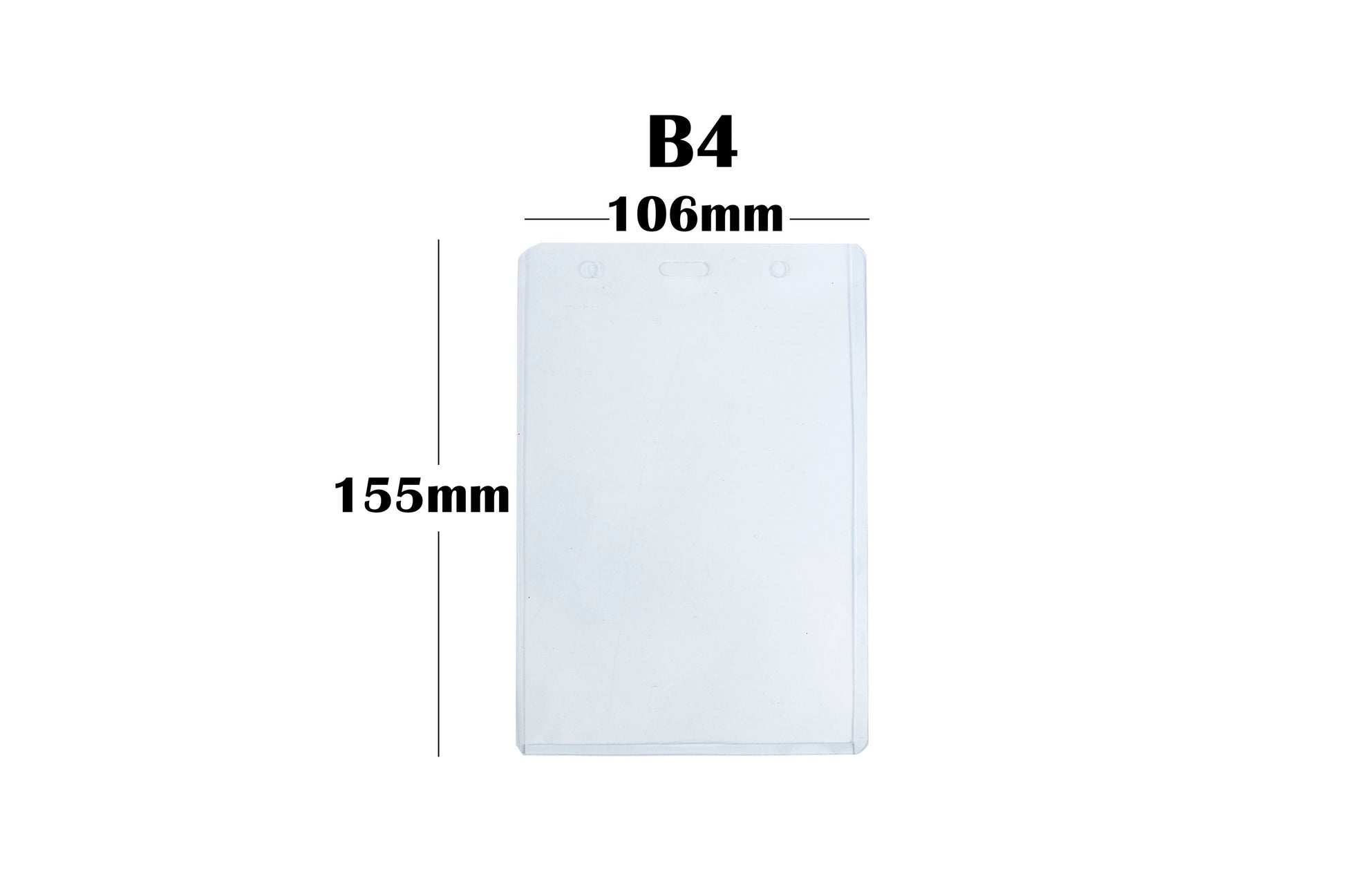 ID Card Plastic Holder
